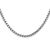14k White Gold 20in Hollow Round Box Chain 3.6mm
