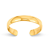 14kt Yellow Gold Polished 3mm Toe Ring