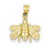 Bee Pendant Small 14k Yellow Gold