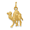 14k Yellow Gold Small Camel Pendant