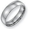 Cobalt 6mm Domed Polished Wedding Band