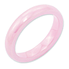 4mm Domed Pink Ceramic Ring