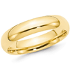 14kt Yellow Gold 5mm Comfort Fit Polished Wedding Band
