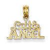 14kt Yellow Gold Little Angel Pendant