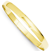 14kt Yellow Gold 6mm Classic Slip-on Solid Bangle