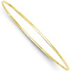 14kt Yellow Gold 1.25mm Slip-on Bangle Bracelet