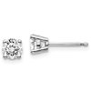 14k White Gold 3/4 ct Certified Lab Grown Diamond Stud Earrings