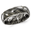 Edward Mirell 7mm Timoku Titanium Ring with Step Down Edges