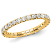 1 ct Diamond Eternity Wedding Band 14k Yellow Gold