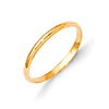 14kt Yellow Gold Madi K Polished Baby Ring