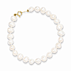 14kt Yellow Gold Madi K 5 1/4in Simulated Pearl Bracelet