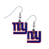 New York Giants Zinc Dangle Earrings