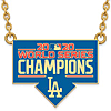 Gold-plated Sterling Silver Enamel Dodgers World Series 2020 Necklace