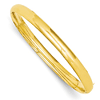 6mm Hinged Bangle Bracelet 14k Yellow Gold