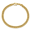 14k Yellow Gold Italian 7.75in Curb Link Bracelet 5.5mm