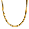 14k Yellow Gold Flexible Woven Mesh Necklace 18in