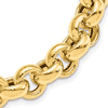 14k Yellow Gold 7.5in Rolo Link Bracelet 8.75mm