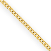 14kt Yellow Gold .9mm Curb Chain