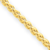 14kt Yellow Gold 1.65mm Spiga Chain