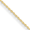 14kt Yellow Gold 1.1mm Baby Rope Chain