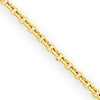 14kt Yellow Gold Cable Chain .80mm