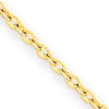 14kt Yellow Gold 1.3mm Round Open Link Cable Chain