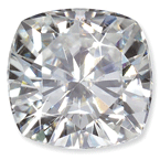 Cushion Pure Light Moissanite Stones