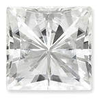 Square Pure Light Moissanite Stones