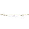 14kt Yellow Gold 12-Station 5mm Freshwater Pearl 16in Necklace