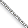 Herco Platinum 8in Rolo Link Bracelet 5.2mm