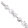 7in Seashells Bracelet - Sterling Silver