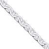 Sterling Silver 7mm Italian Anchor Chain