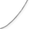 Sterling Silver .6mm Baby Box Chain