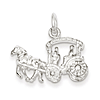 Horse & Carriage Charm - Sterling Silver