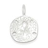 Sterling Silver 3/4in Sand Dollar Charm