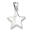 5/8in Star Charm - Sterling Silver