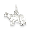 Sterling Silver Small Cow Charm
