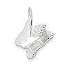 Sterling Silver Piano Charm