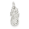 Sterling Silver Pineapple Charm 1/2in