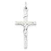Sterling Silver 1 1/4in INRI Crucifix