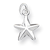 Sterling Silver 3/8in Star Charm