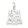 I Love You Mom Pendant - Sterling Silver