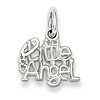 Little Angel Charm 7/16in - Sterling Silver