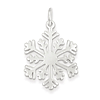 Sterling Silver 3/4in Snowflake Charm