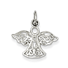 Sterling Silver 1/2in Filigree Angel Charm
