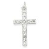 1 1/16in Crucifix Pendant - Sterling Silver