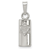 Sterling Silver Small 3-D Mezuzah Pendant