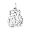 Sterling Silver Boxing Gloves Charm