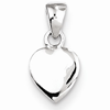 Sterling Silver 1/4in Heart Charm