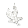 Sterling Silver 1in Flying Eagle Pendant